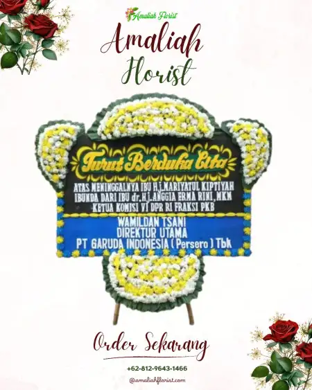 Papan Bunga Duka Sarwodadi